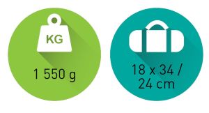 Trimm Balance -25'C Ultralight Uyku Tulumu - 195L, Kırmızı