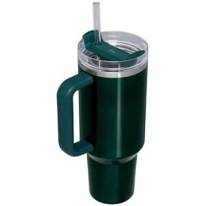 Stanley Glow Quencher Pipetli Termos Bardak 1.18lt (Koyu Yeşil)