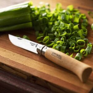 Opinel Inox No 8 Gürgen Saplı Paslanmaz Çelik Çakı