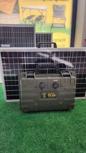 Ekomobil 230 Solar Taşınabilir Enerji Sistemi Lifepo4 50W Monokristal Güneş Paneli
