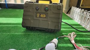 Ekomobil 230 Solar Taşınabilir Enerji Sistemi Lifepo4 50W Monokristal Güneş Paneli