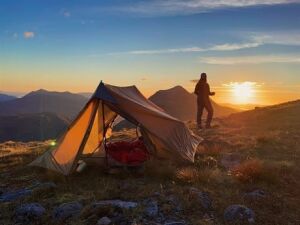 Night Cat Lanshan-2 2 Kişilik 4 Mevsim Ultralight Çadır - Haki