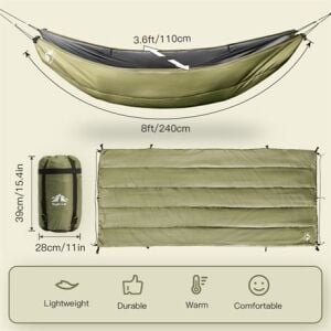 Night Cat SD-04 Şilte/Underquilt (Night Cat Hamaklarla Birlikte Kullanılır)