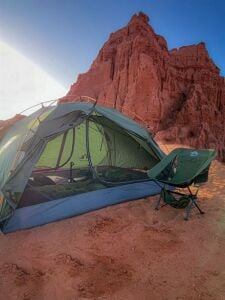 Night Cat YLY-02 Alüminyum Ultralight Kamp Sandalyesi - Yeşil