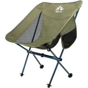 Night Cat YLY-02 Alüminyum Ultralight Kamp Sandalyesi - Yeşil