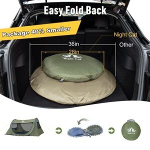 Night Cat ZP-39 In Seconds 2 Kişilik Otomatik Açılır Kamp Çadırı - Yeşil