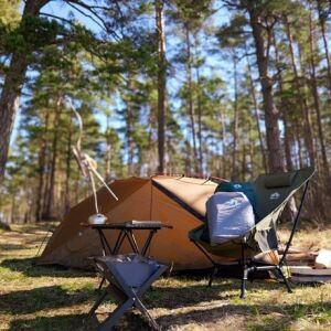 Night Cat YZ-02 Alüminyum Yüksek Konforlu Ultralight Kamp Sandalyesi - Yeşil
