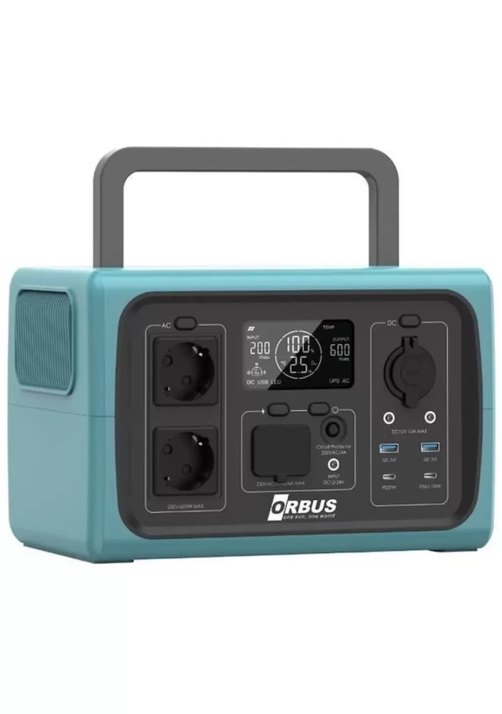 Orbus 600W Taşınabilir Güç Kaynağı – Power Station