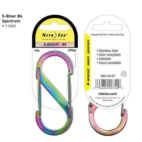 Nite-ize S-Biner Size 4-Spectrum
