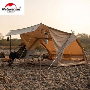 Naturehike Extend 4.8 Eaves Tower Pamuklu Aile Glamping Çadırı