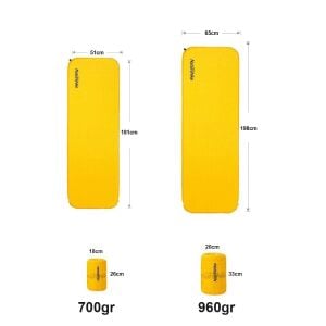 Naturehike C034 Ultralight Sponge Şişme Kamp Matı
