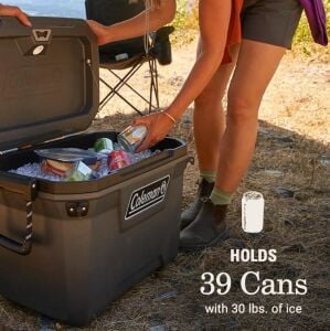 Coleman Convoy 55 QT 5823 Taşınabilir Soğutucu Buzluk 52 Lt
